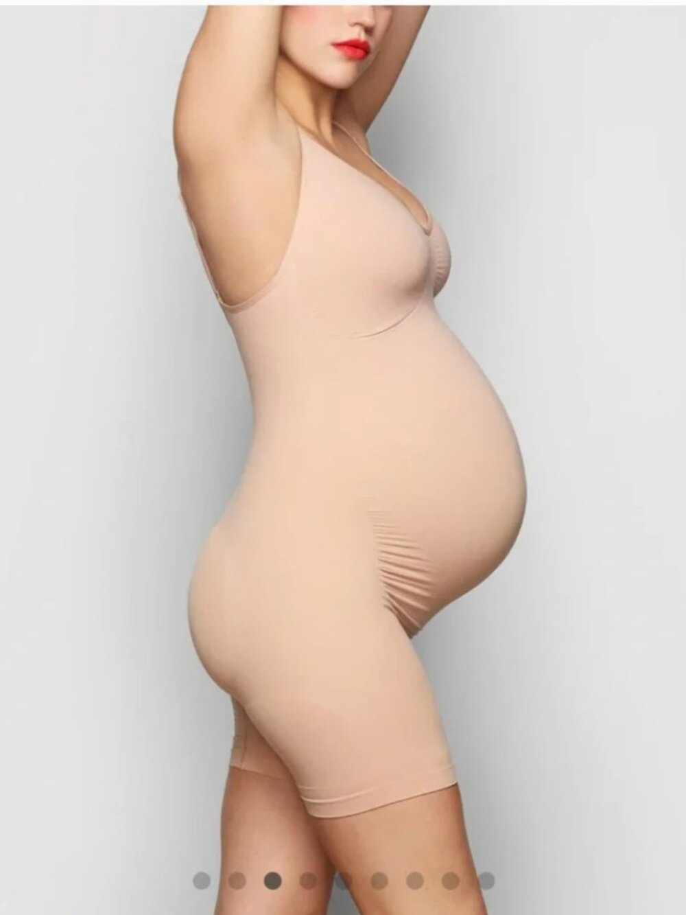 Skims Maternity Sculpting Bodysuit in Mica L/XL